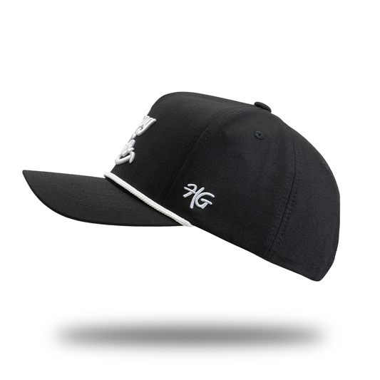 Happy Go Essentials Hat Black