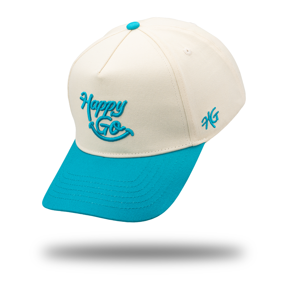 Teal Drip Hat