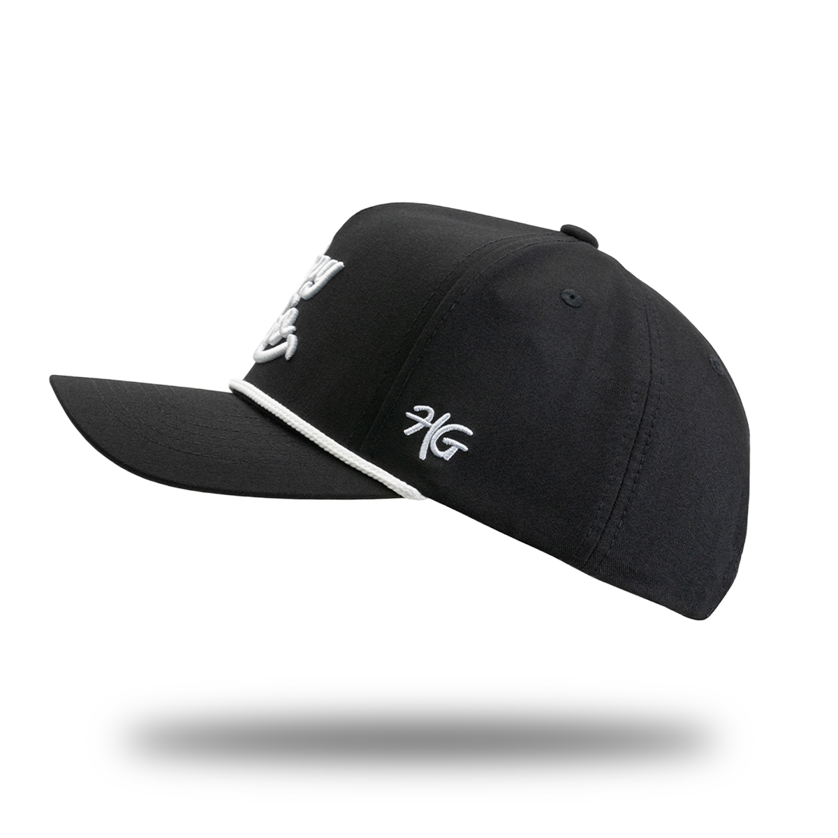 Happy Go Essentials Hat Black